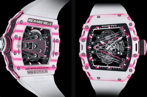 richard mille pink watch|richard mille bubba watson white.